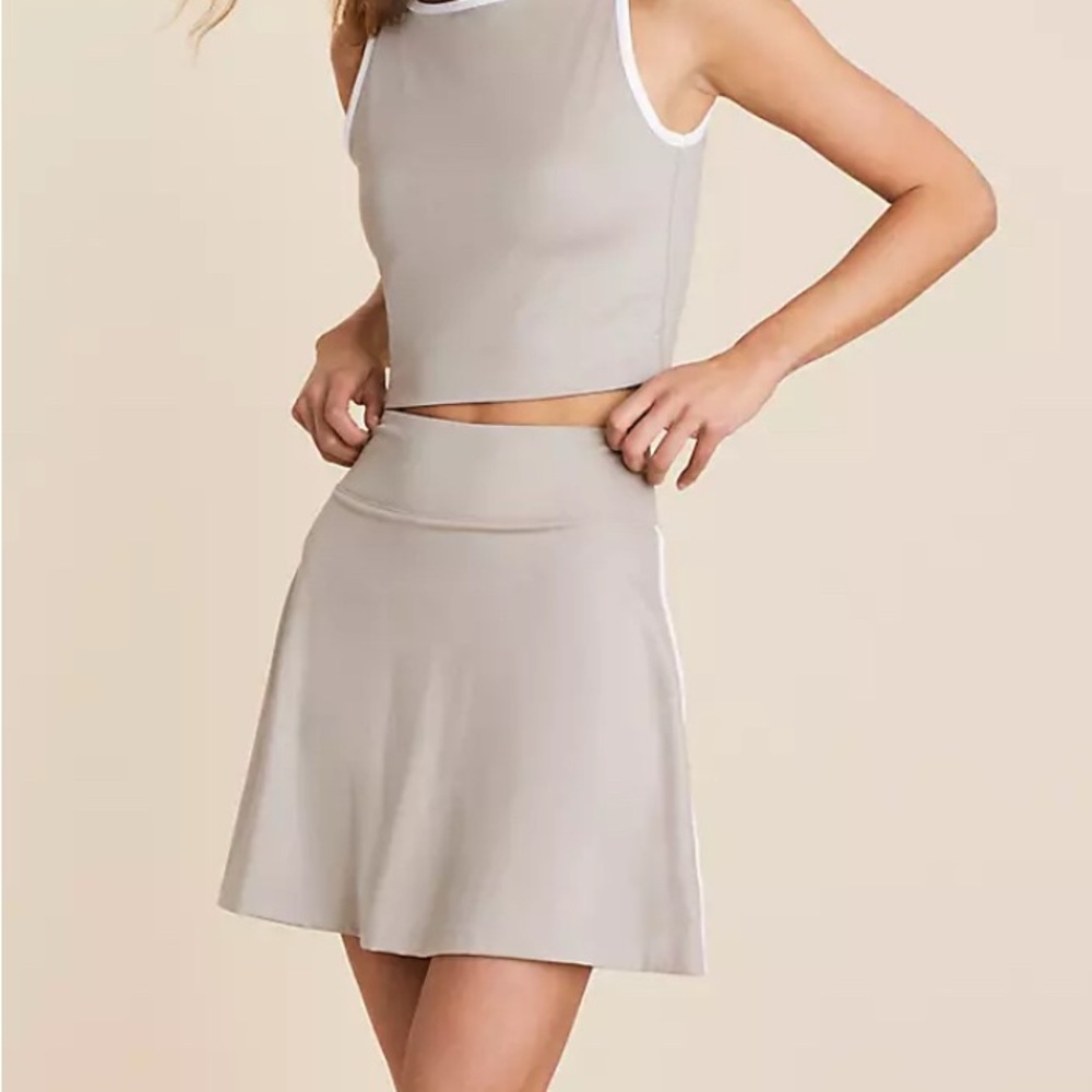 Lou & Grey Softsculpt Active Top and Skort Set